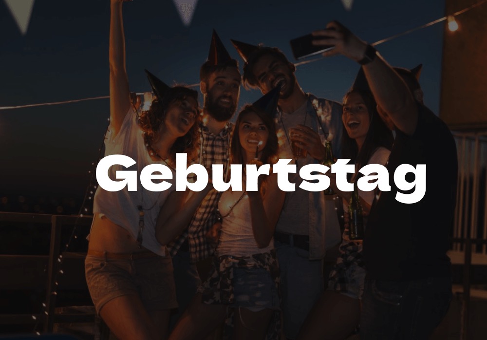 Geburtstag Event