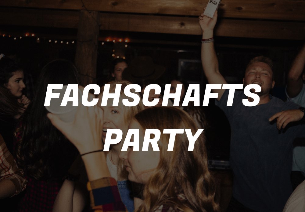 Fachschaftsparty Event