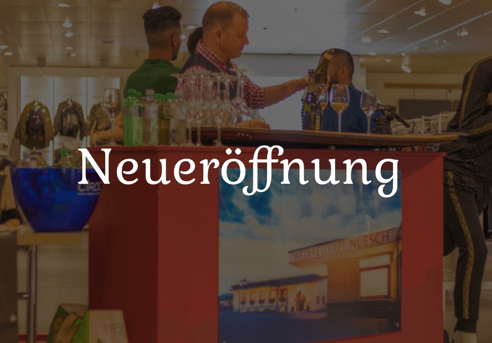 Neueröffnung Event